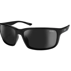 Lunettes de soleil Zeal Confluence Matte Black Ellume Polarized Dark Grey