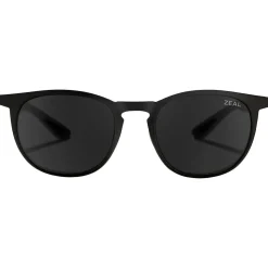 Lunettes de soleil Zeal Juno Matte Black Ellume Polarized Dark Grey