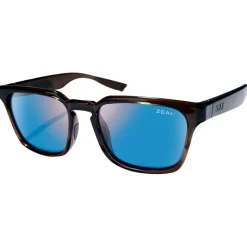 Lunettes de soleil Zeal Whittier Transparent Light Brown Ellume Polarized Horizon Blue