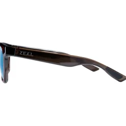 Lunettes de soleil Zeal Whittier Transparent Light Brown Ellume Polarized Horizon Blue