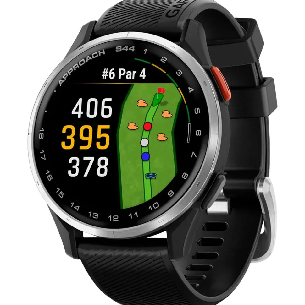 Montre GPS Garmin Approach S44 Silver Black