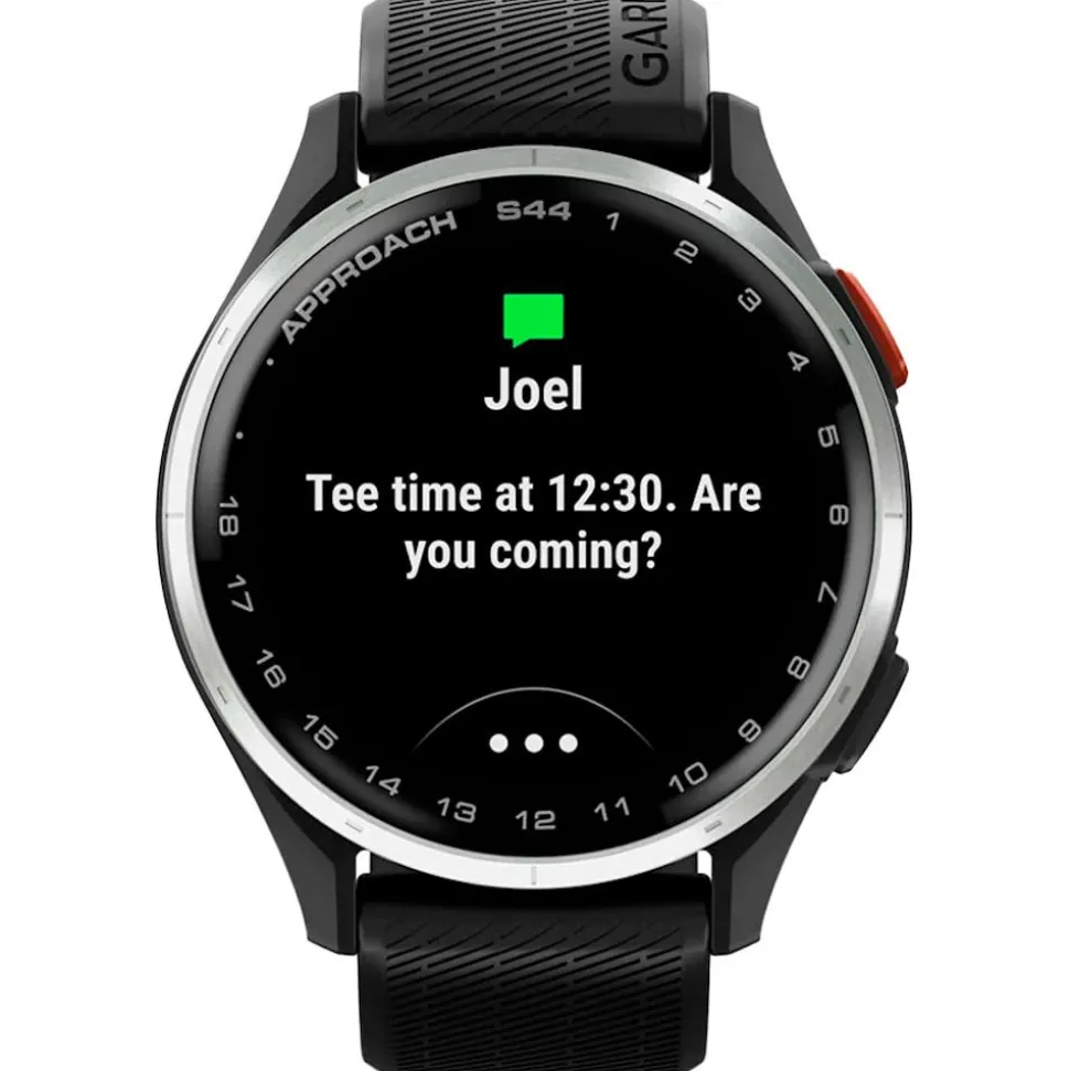 Montre GPS Garmin Approach S44 Silver Black