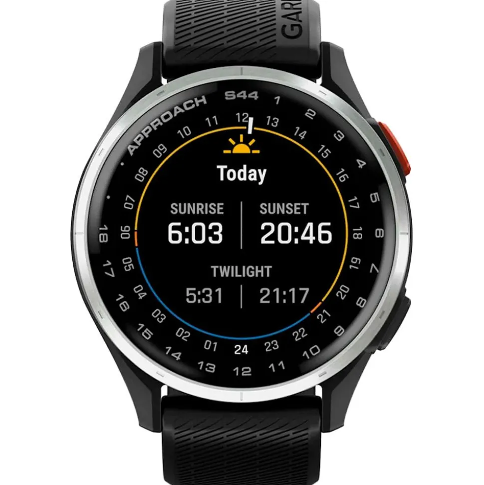 Montre GPS Garmin Approach S44 Silver Black
