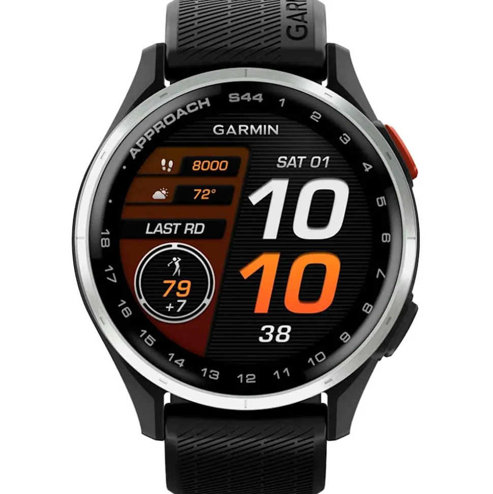 Montre GPS Garmin Approach S44 Silver Black