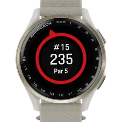 Montre GPS Garmin Approach S50 Cream Gold