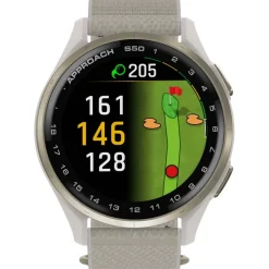 Montre GPS Garmin Approach S50 Cream Gold