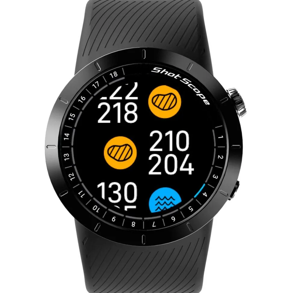 Montre GPS Shot Scope X5 GPS Prestige Black