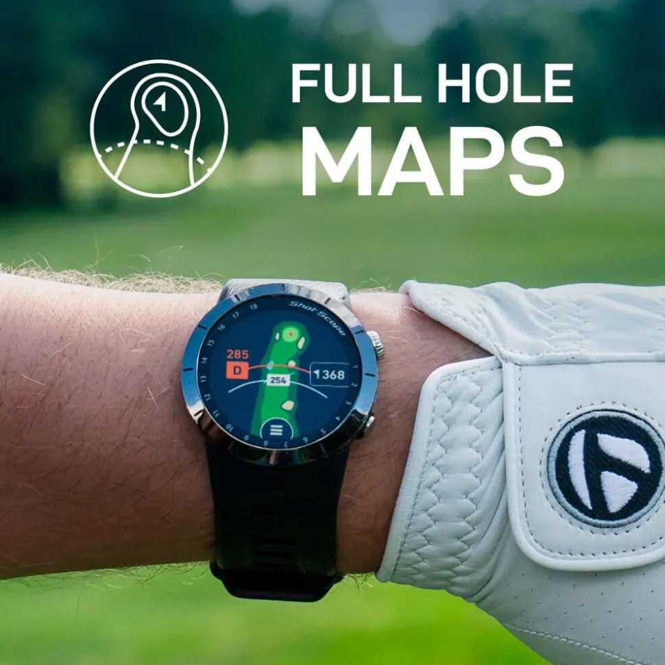 Montre GPS Shot Scope X5 GPS Prestige Black