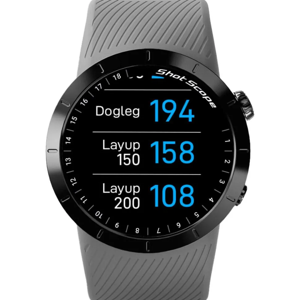 Montre GPS Shot Scope X5 GPS Grey