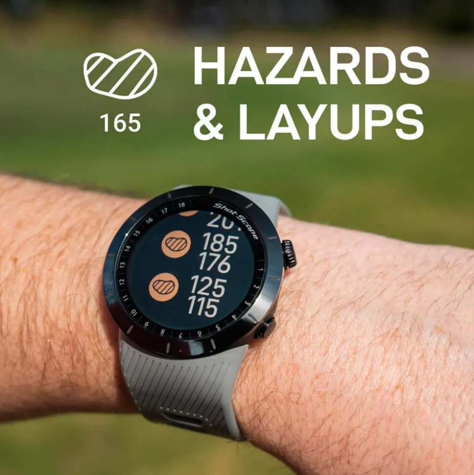 Montre GPS Shot Scope X5 GPS Grey