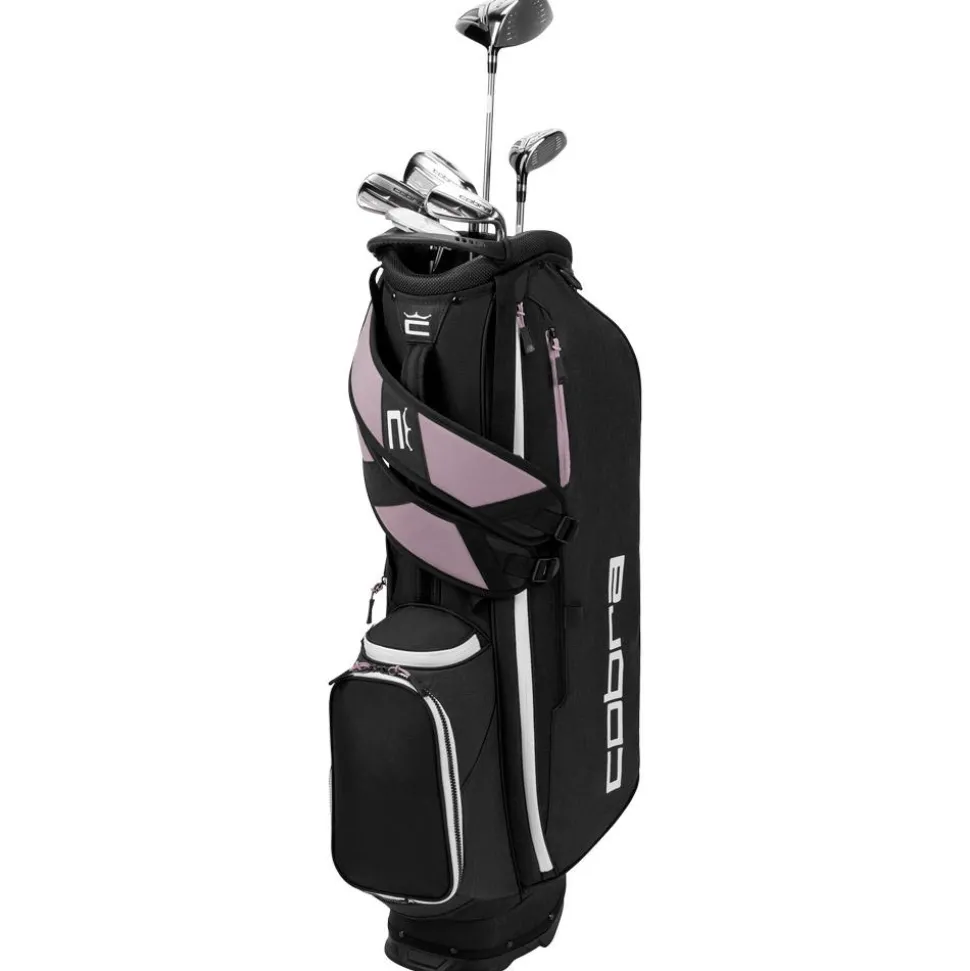 Pack 1/2 serie Cobra Fly XL Set Black Pink - 7 pièces