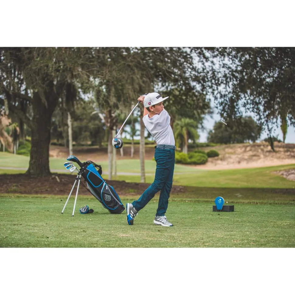 Pack 1/2 serie Wilson Profile JGI Large 11-14 ans (142 à 160cm) Blue