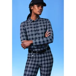 Pantalon Daily Sports Printed Magic Warm Check Navy