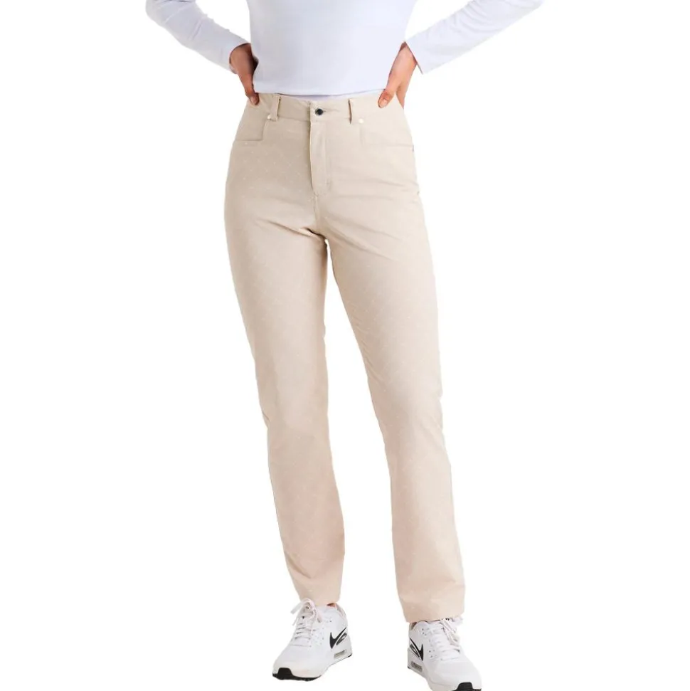 Pantalon Rohnisch Chie Brushed Pant 32 Micro R Check Oat