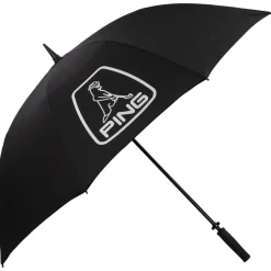 Parapluie Ping 62" Single Canopy White Black