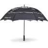 Parapluie Titleist Tour Umbrella Double Canopy Black White