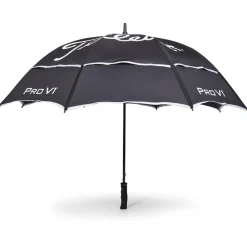 Parapluie Titleist Tour Umbrella Double Canopy Black White