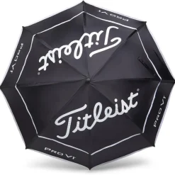 Parapluie Titleist Tour Umbrella Double Canopy Black White