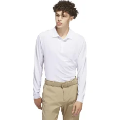 Polo adidas Core Long Sleeve White