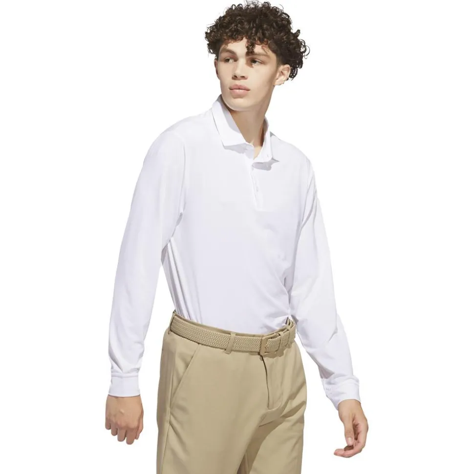 Polo adidas Core Long Sleeve White