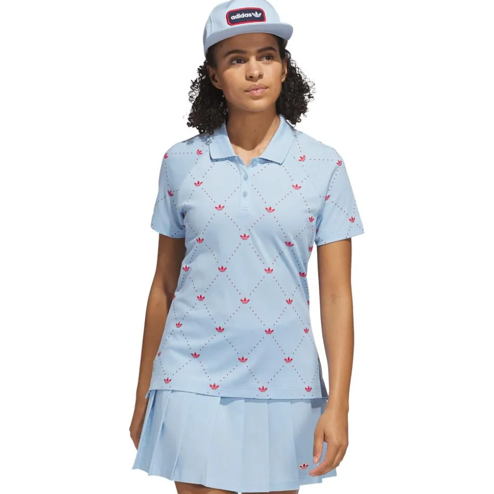 Polo adidas Originals F Novelty Polo W Clear Sky
