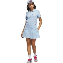 Polo adidas Originals F Novelty Polo W Clear Sky