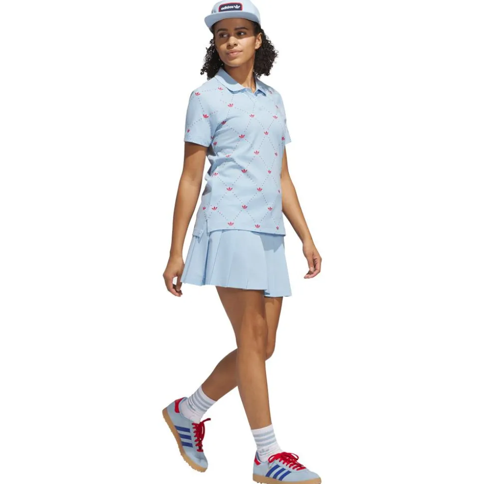 Polo adidas Originals F Novelty Polo W Clear Sky