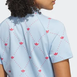 Polo adidas Originals F Novelty Polo W Clear Sky