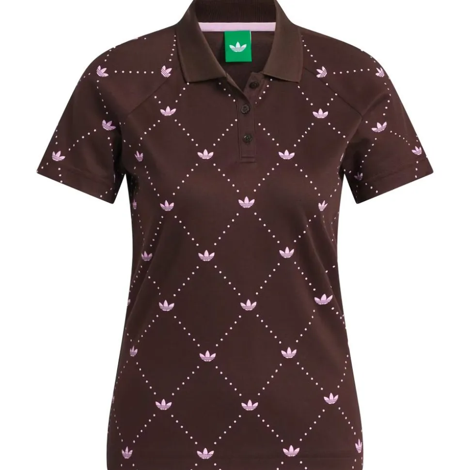 Polo adidas Originals Nvlty Polo W Dark Brown