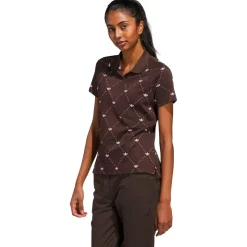 Polo adidas Originals Nvlty Polo W Dark Brown