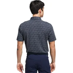 Polo adidas Ultimate365 Micro Argyle Collegiate Navy