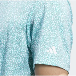 Polo adidas Ultimate365 Mini Bunker Pure Teal