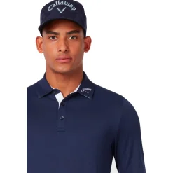 Polo Callaway Golf Emea Ls Performance Peacoat