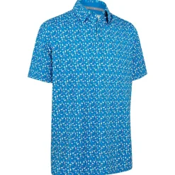 Polo Callaway Golf Emea Short Sleeve Cocktail Galaxy Blue