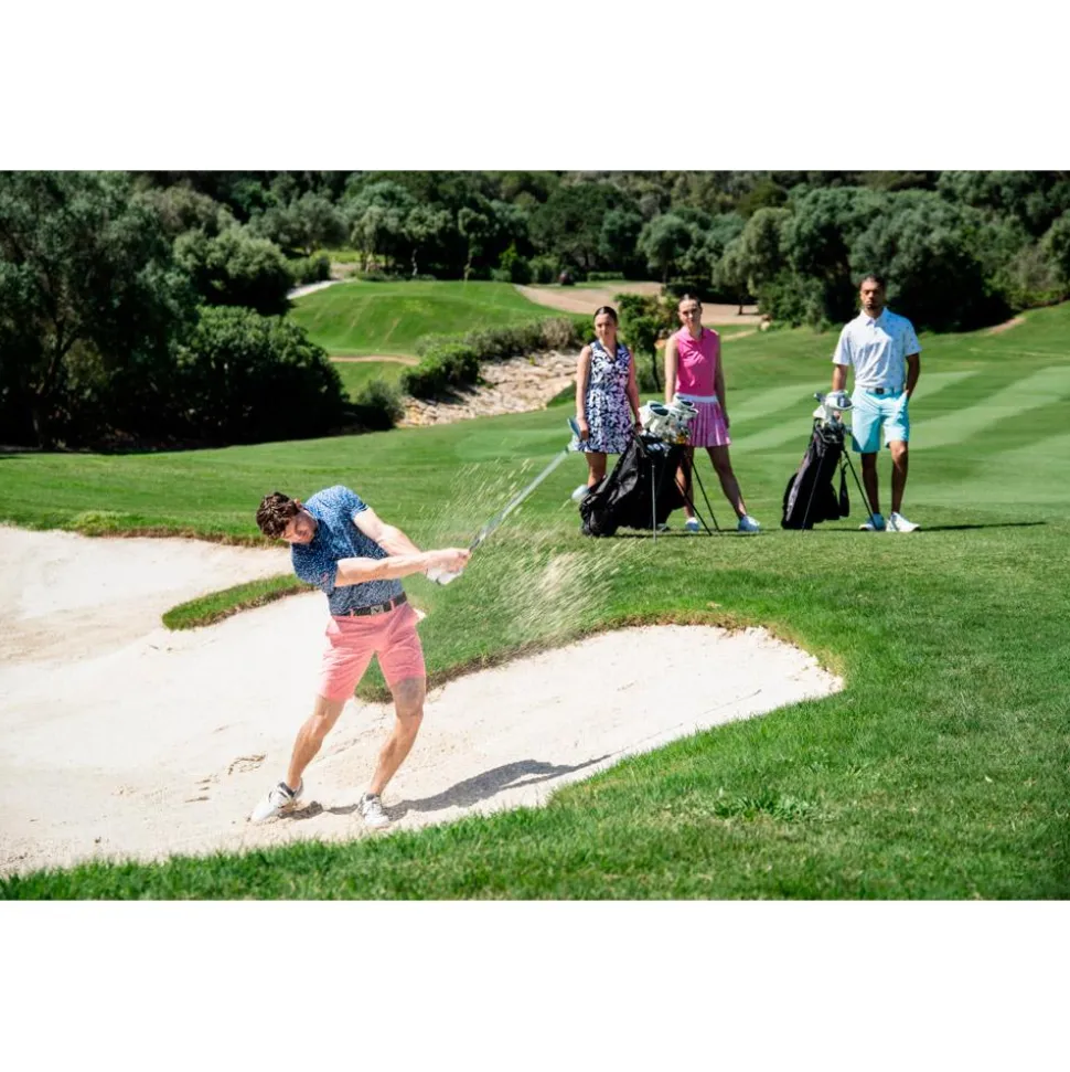 Polo Callaway Golf Emea Short Sleeve Cocktail Galaxy Blue