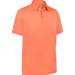 Polo Callaway Golf Swingtech Solid Coral Chic