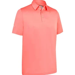 Polo Callaway Golf Swingtech Solid Strawberry Pink