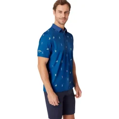 Polo Callaway Golf Time Lapse Polo Galaxy Blue