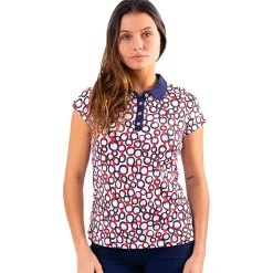 Polo Chiberta Chain Blanc Marine