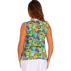 Polo Chiberta Jane Vert Orange