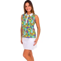 Polo Chiberta Jane Vert Orange