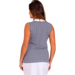 Polo Chiberta Madina Marine Blanc