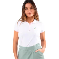 Polo Chiberta Rainbow Blanc