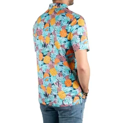 Polo Chiberta Teva Turquoise Beige