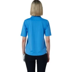 Polo Daily Sports Bella Birdie 1/2 Sleeve Polo Shirt Sky
