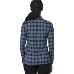 Polo Daily Sports Checked Ls Polo Shirt Navy