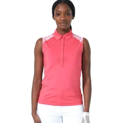 Polo Daily Sports Chic Sl Polo Shirt Intense Coral