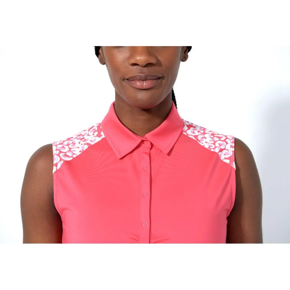 Polo Daily Sports Chic Sl Polo Shirt Intense Coral