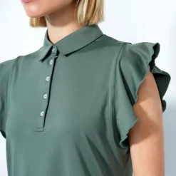 Polo Daily Sports Luxe Sl Polo Shirt Khaki