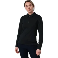 Polo Daily Sports Peoria Ls Polo Shirt Black